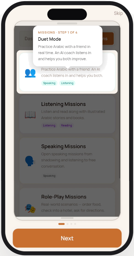 Speaking Coach Preview
