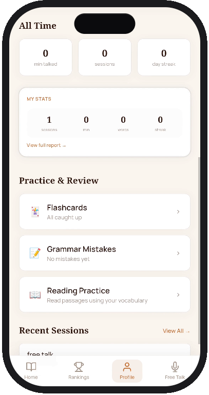 Smartphone App Mockup